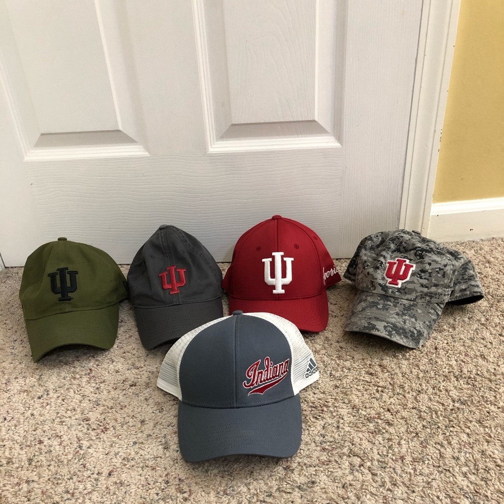 IU INDIANA HOOSIERS HATS